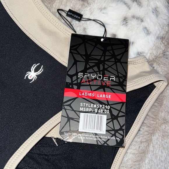 NWT Spyder sports bra size large - Picture 4 of 6